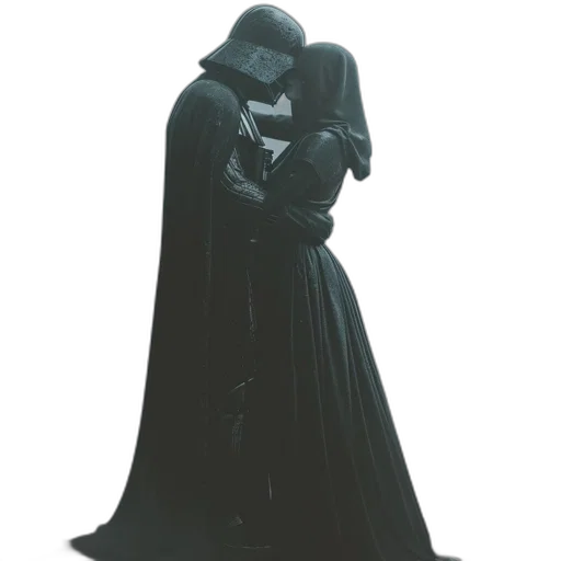 dress, mask, concept art, comic book art transparent PNG cut-out