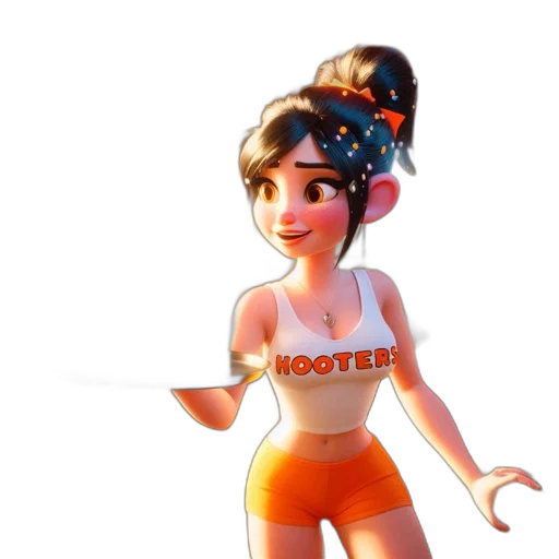 staff, weapon, 3d render, concept art transparent PNG cut-out