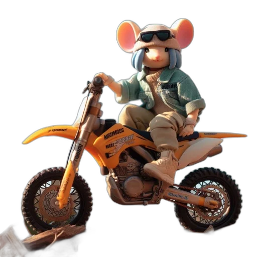 animal, jacket, 3d render, concept art transparent PNG cut-out
