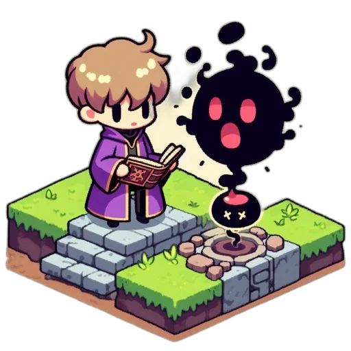 weapon, creature, robot, staff transparent PNG cut-out