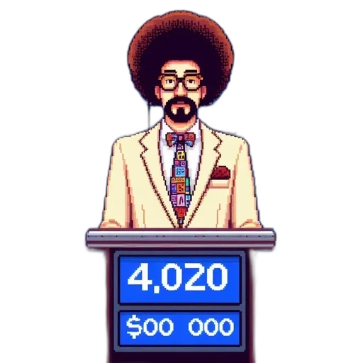 pixel art, cartoon, vaporwave, concept art transparent PNG cut-out