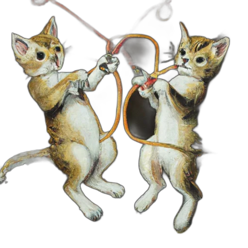staff, jewelry, concept art, two transparent PNG cut-out