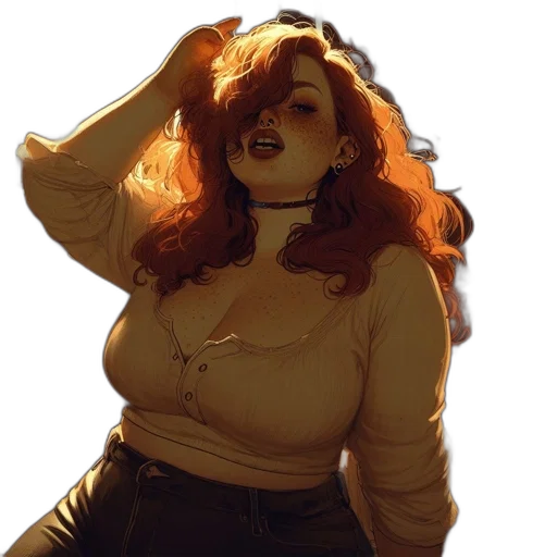 jacket, dress, face, staff transparent PNG cut-out