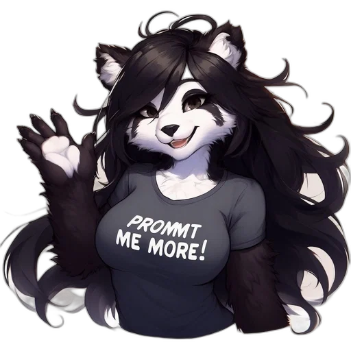 animal, dress, pixel art, anime transparent PNG cut-out