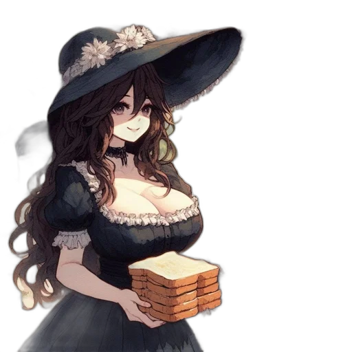 hat, dress, food, crown transparent PNG cut-out