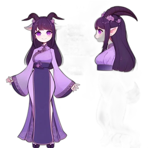 dress, staff, creature, concept art transparent PNG cut-out