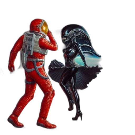 robot, mask, creature, concept art transparent PNG cut-out