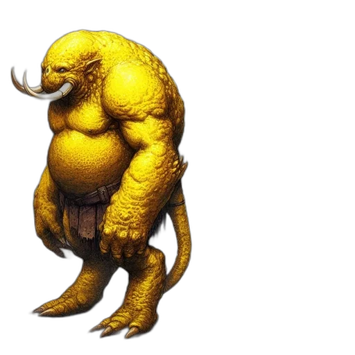 creature, dragon, animal, staff transparent PNG cut-out