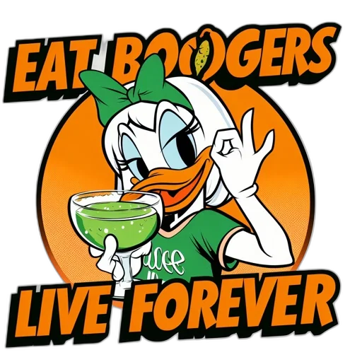 food, cartoon, anthropomorphic, duck-human transparent PNG cut-out