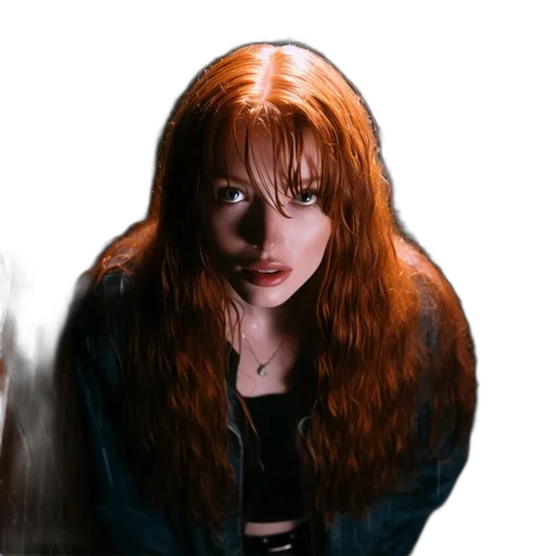 jacket, hair, face, creature transparent PNG cut-out