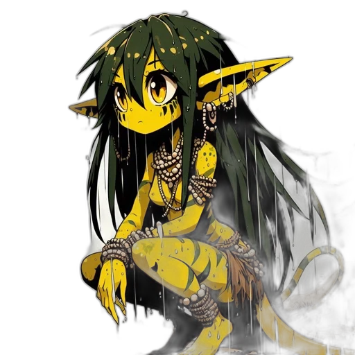 dragon, staff, mask, fantasy art transparent PNG cut-out