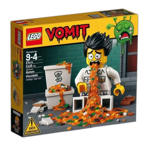 food, concept art, fire, comical transparent PNG cut-out