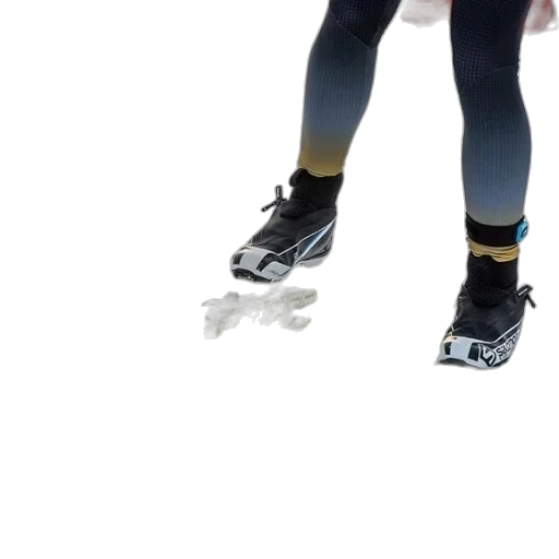 robot, shoes, staff, weapon transparent PNG cut-out