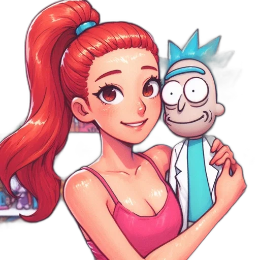 staff, robot, cartoon, pixel art transparent PNG cut-out
