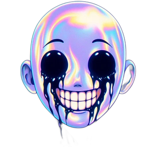 mask, face, robot, creature transparent PNG cut-out