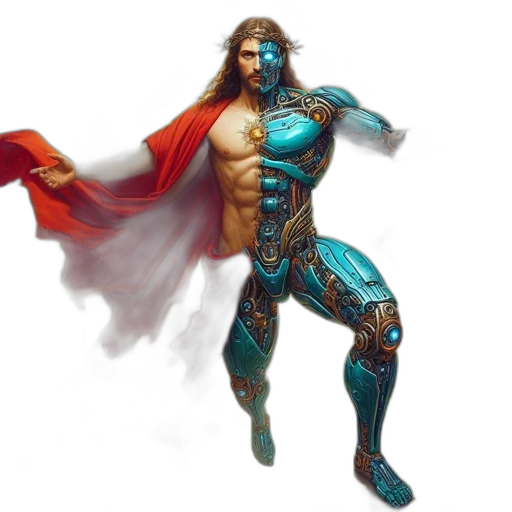 fantasy art, concept art, comic book art, 3d render transparent PNG cut-out