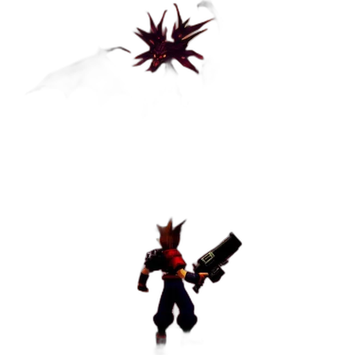 weapon, staff, sword, creature transparent PNG cut-out