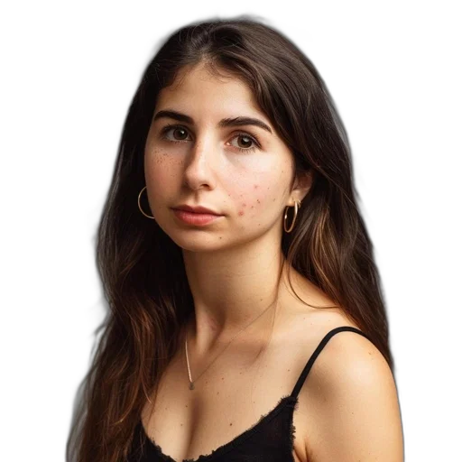 face, jewelry, dress, staff transparent PNG cut-out
