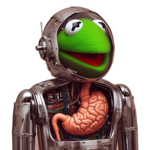 robot, face, animal, creature transparent PNG cut-out