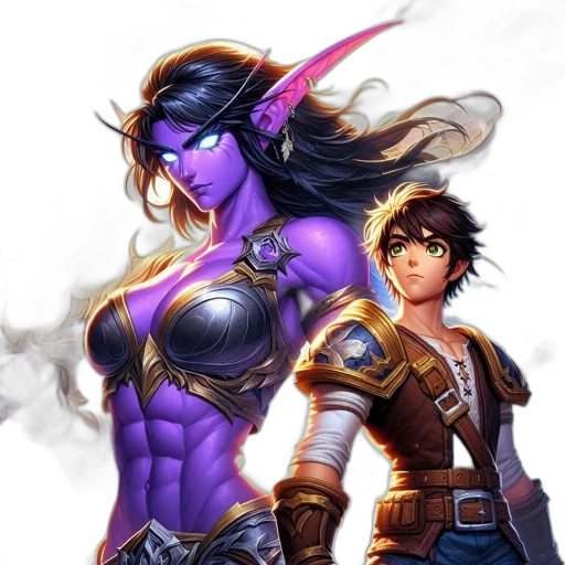 sword, fantasy art, concept art, comic book art transparent PNG cut-out
