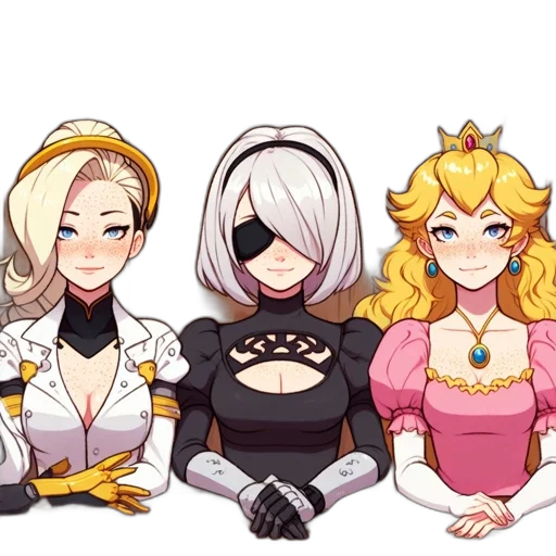 crown, staff, pixel art, anime transparent PNG cut-out