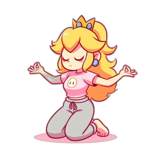 crown, staff, dress, creature transparent PNG cut-out