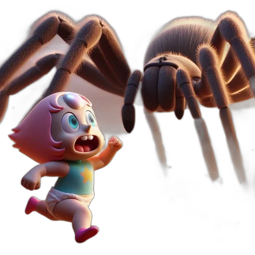 creature, animal, concept art, 3d render transparent PNG cut-out