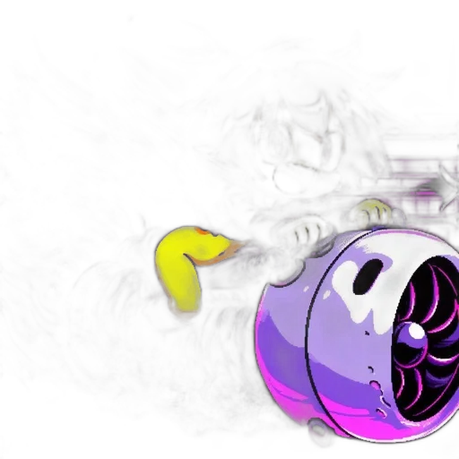 weapon, mask, robot, flower transparent PNG cut-out