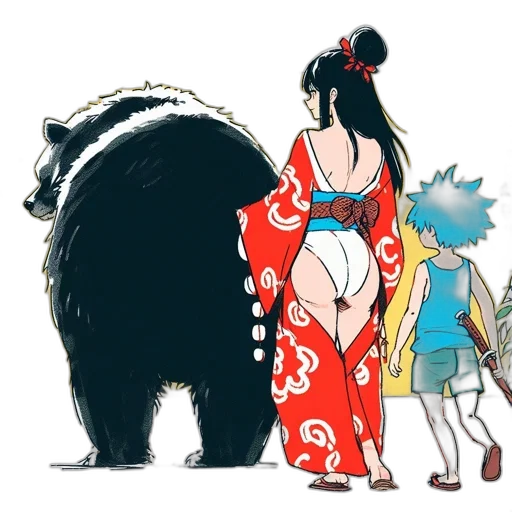 dress, animal, concept art, anime transparent PNG cut-out