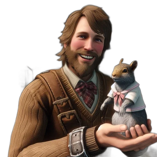 animal, staff, jacket, creature transparent PNG cut-out