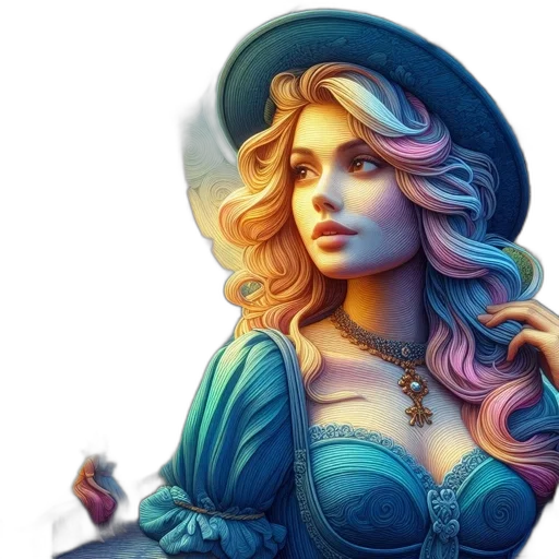 dress, jewelry, crown, hat transparent PNG cut-out