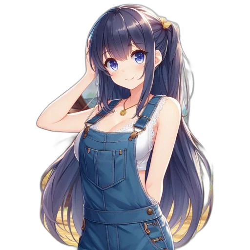 dress, staff, flower, jewelry transparent PNG cut-out