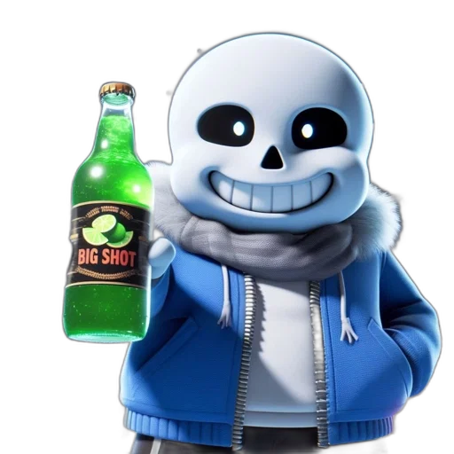 jacket, bottle, robot, creature transparent PNG cut-out