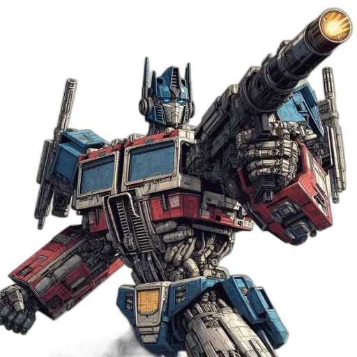 robot, weapon, staff, concept art transparent PNG cut-out