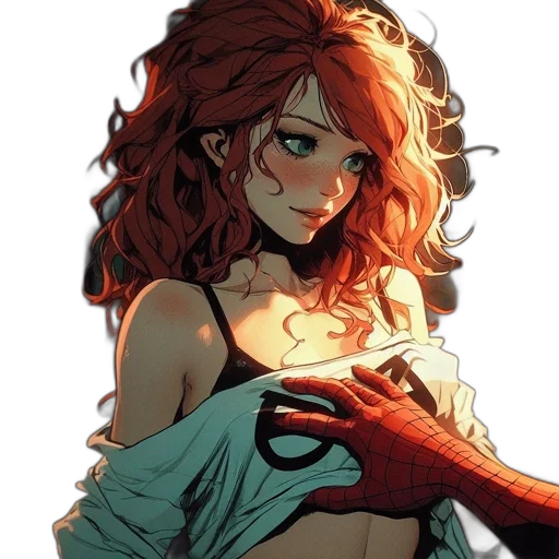 dress, mask, face, comic book art transparent PNG cut-out