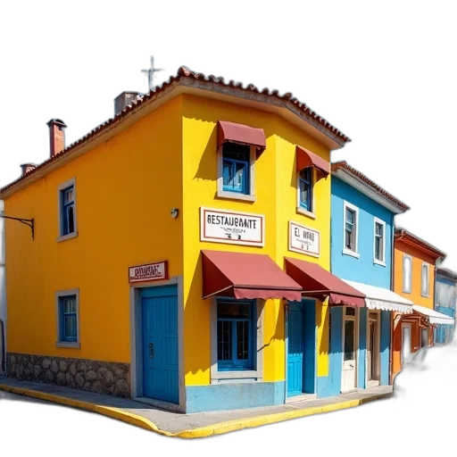 building, furniture, 3d render, photorealistic transparent PNG cut-out