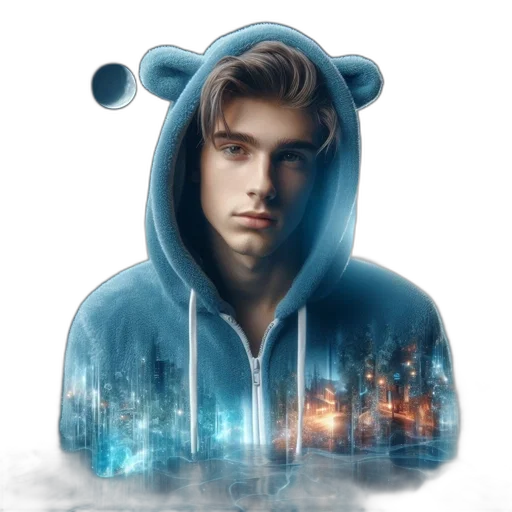jacket, creature, fantasy art, pixel art transparent PNG cut-out
