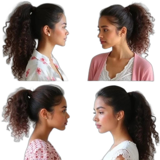 hair, jewelry, face, crown transparent PNG cut-out