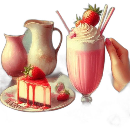 food, 3d render, photorealistic, concept art transparent PNG cut-out