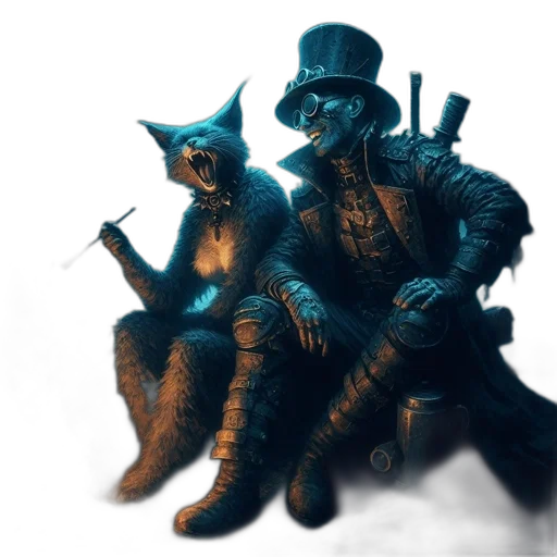 staff, mask, animal, hat transparent PNG cut-out