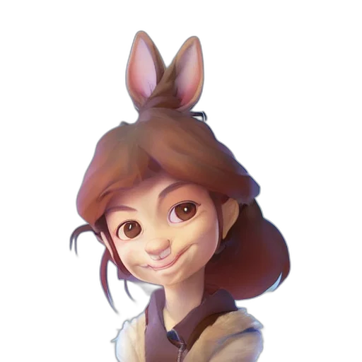 staff, face, creature, fantasy art transparent PNG cut-out