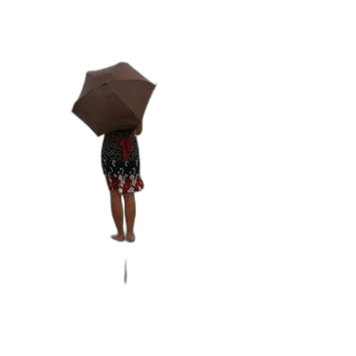 umbrella, staff, jacket, dress transparent PNG cut-out