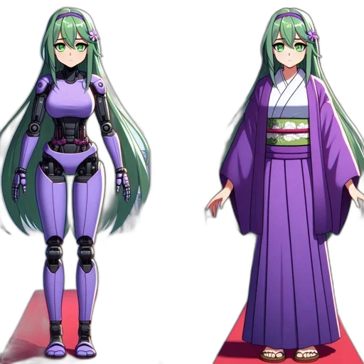 dress, concept art, 3d render, anime transparent PNG cut-out