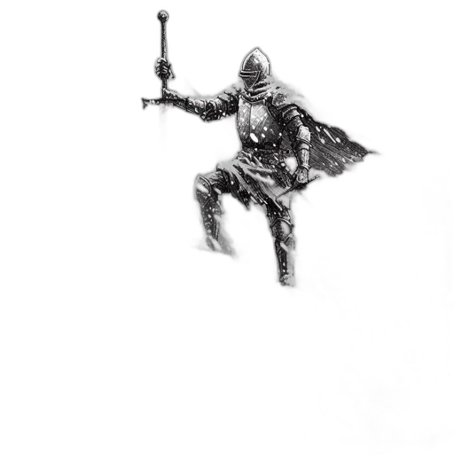 sword, staff, weapon, robot transparent PNG cut-out