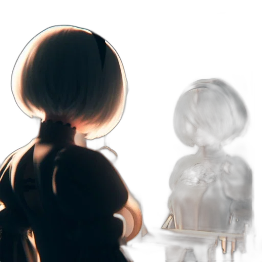 crown, robot, hair, dress transparent PNG cut-out