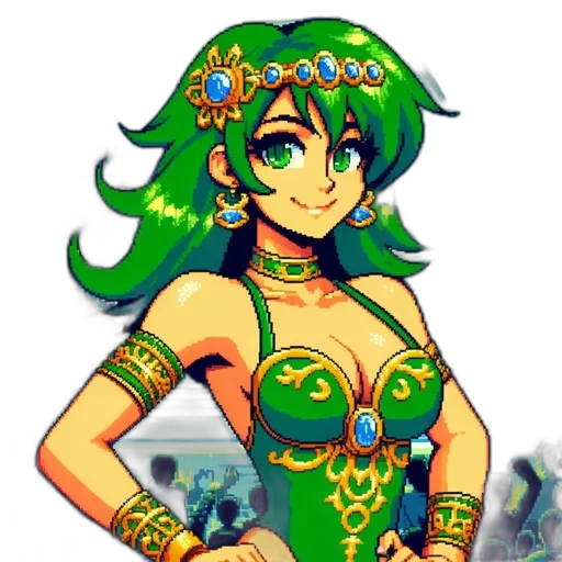 jewelry, dress, crown, staff transparent PNG cut-out