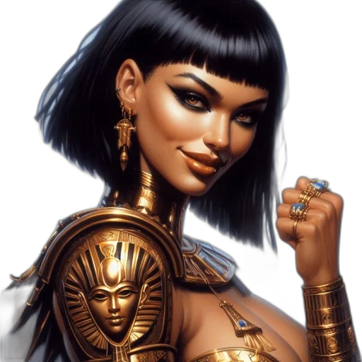 jewelry, fantasy art, comic book art, concept art transparent PNG cut-out