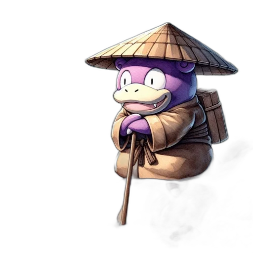 umbrella, hat, staff, mask transparent PNG cut-out
