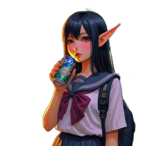 bottle, dragon, creature, food transparent PNG cut-out