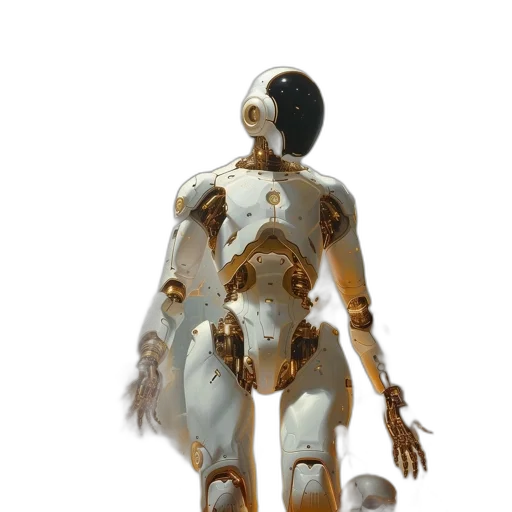 robot, creature, staff, animal transparent PNG cut-out
